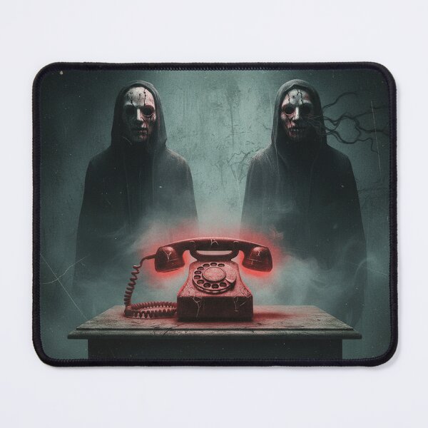 Item preview, Creepy Vintage Phone – Horror Inspired Art designed and sold by Wizdem Artworkz.