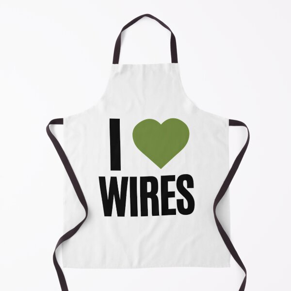 Item preview, I Heart Green Wires - Badge Design designed and sold by EstrellaGoyette.