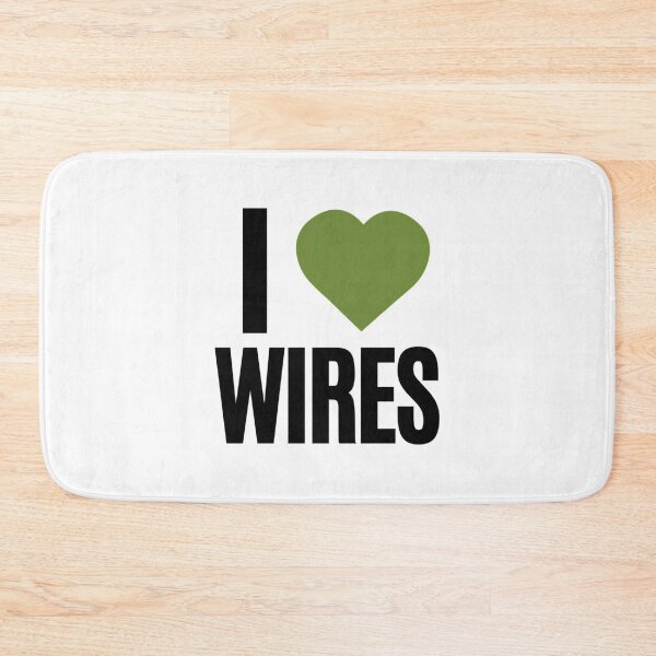 Item preview, I Heart Green Wires - Badge Design designed and sold by EstrellaGoyette.