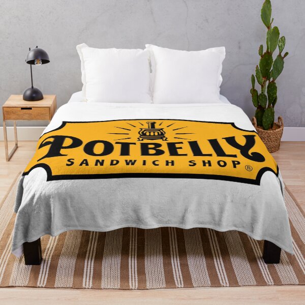 Item preview, City Potbelly Sandwich Shop Bridge Over River designed and sold by Carola K Pokka.