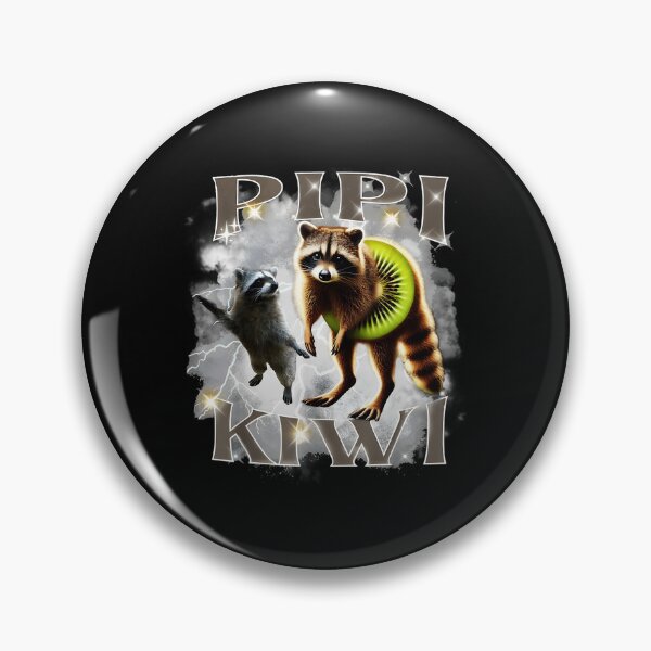 Item preview, Pipi Kiwi Funny Racoon Kiwi Italian Brainrot Meme Gen Z  designed and sold by jotaro210.