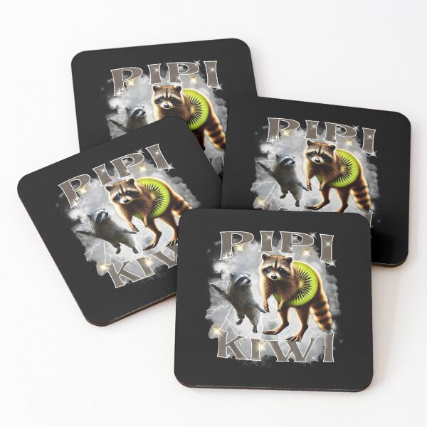 Item preview, Pipi Kiwi Funny Racoon Kiwi Italian Brainrot Meme Gen Z  designed and sold by jotaro210.