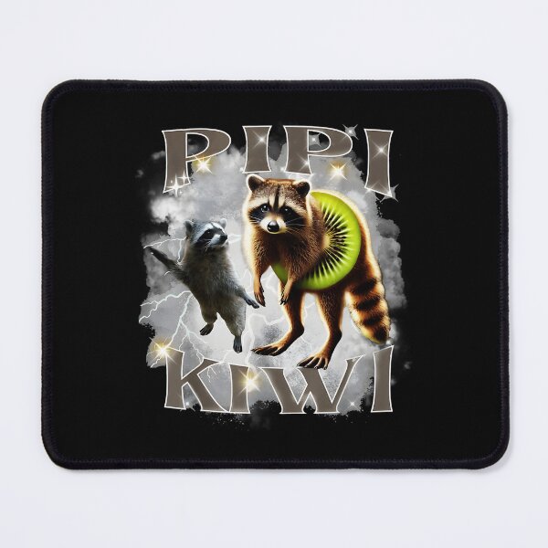 Item preview, Pipi Kiwi Funny Racoon Kiwi Italian Brainrot Meme Gen Z designed and sold by jotaro210.
