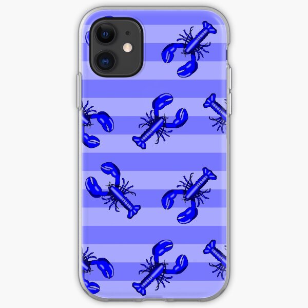 Blue Lobsters iPhone Soft Case