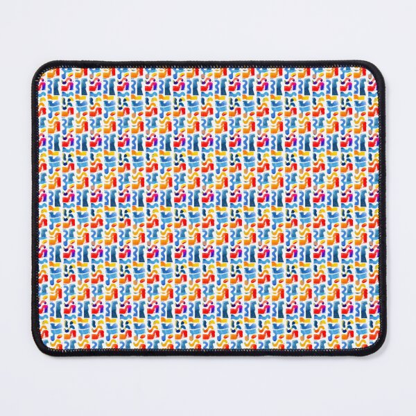 Item preview, Memphis Squiggle Block Scatter 10 designed and sold by Tom-Johnson.