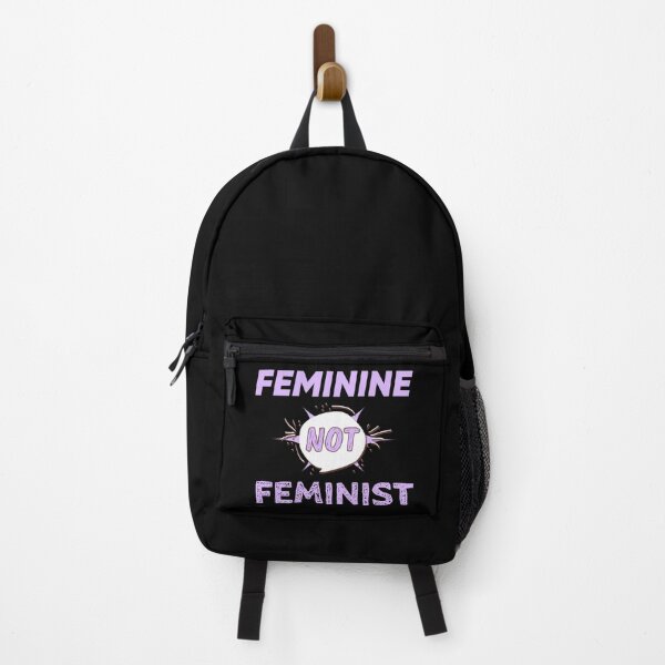 Item preview, Feminine Not Feminist – Bold Statement Typography designed and sold by SidTastic .
