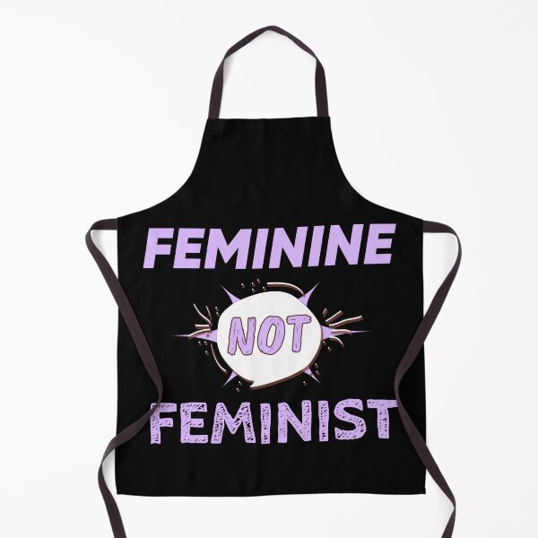 Item preview, Feminine Not Feminist – Bold Statement Typography designed and sold by SidTastic .