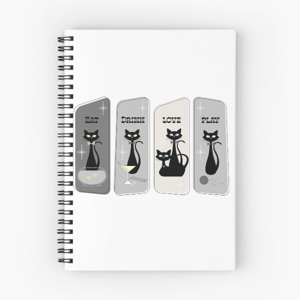 Item preview, Retro Cats Basic Needs designed and sold by ZandraCalif.