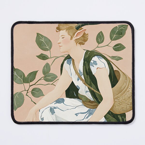 Item preview, Whimsical Cottagecore Faun designed and sold by bapupa.