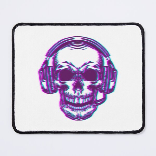 Item preview, Techno skull with headphones designed and sold by DKunic.