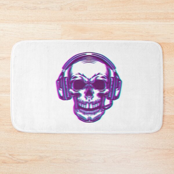 Item preview, Techno skull with headphones designed and sold by DKunic.