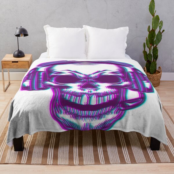 Item preview, Techno skull with headphones designed and sold by DKunic.