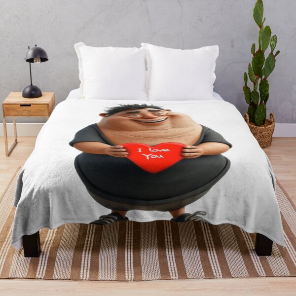 Item preview, Big Funny Smiling Guy Holding “I Love You” Heart designed and sold by AleksKos.