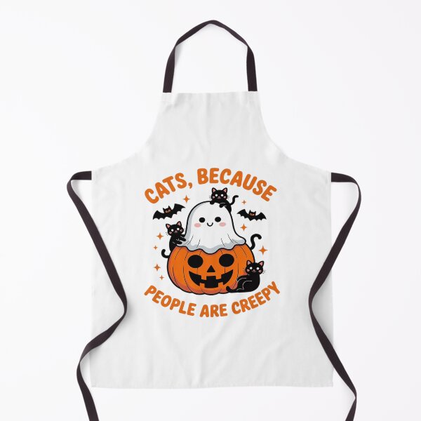 Item preview, Cats Because People Are Creepy Halloween Cats Lover designed and sold by BlackStars3Neon.