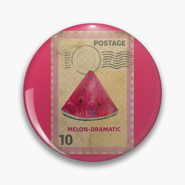 Item preview, Vintage Retro Stamp Fruit Watermelon iphone case/t-shirt designed and sold by Folk and Flux.