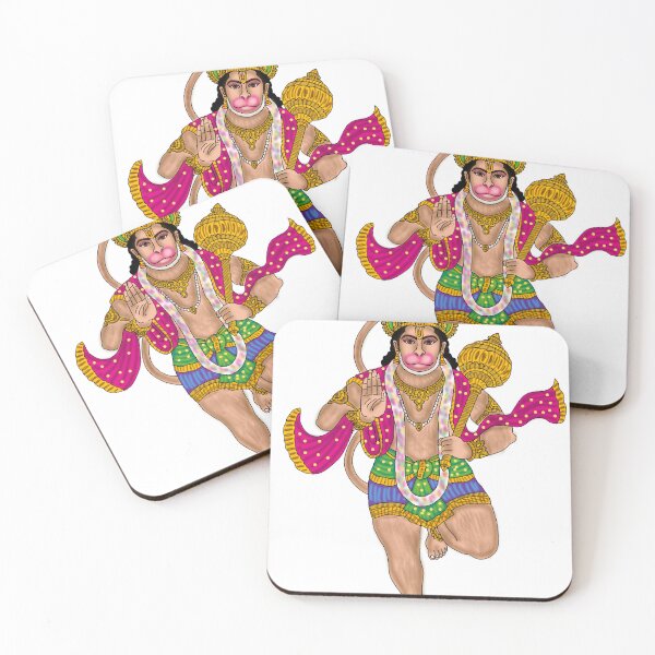 Item preview, Lord Hanuman Divine Digital Art designed and sold by Harshit_Digital_Arts.