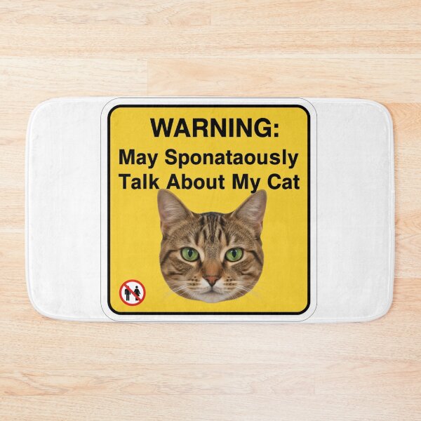 Item preview, Warining Cat Enthusiast designed and sold by nshaltiel.