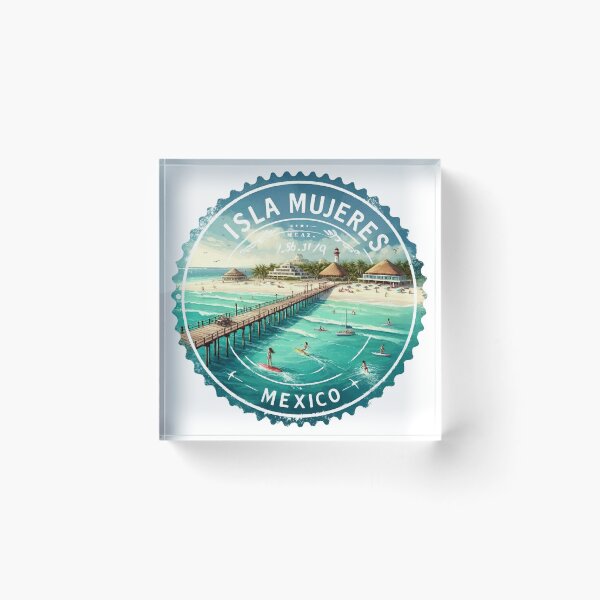 Item preview, Isla Mujeres Mexico - Travel Art designed and sold by maximinano100k.
