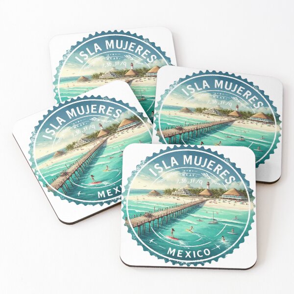 Item preview, Isla Mujeres Mexico - Travel Art designed and sold by maximinano100k.