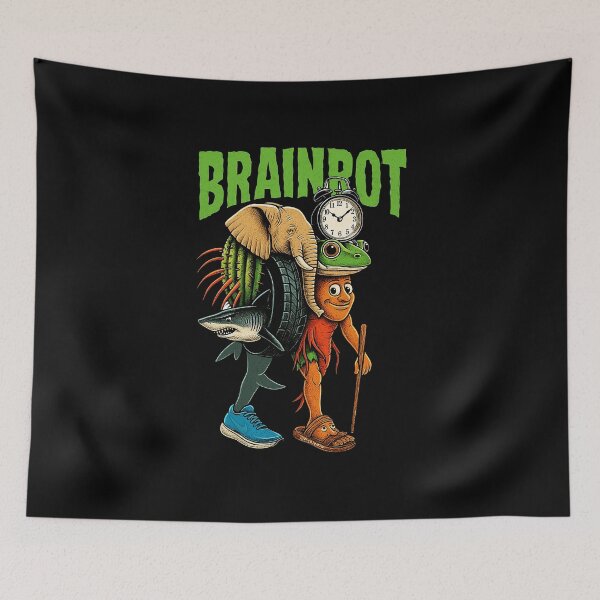 Item preview, Brainbot Surreal Creature Mixed Elements Mashup designed and sold by jotaro210.