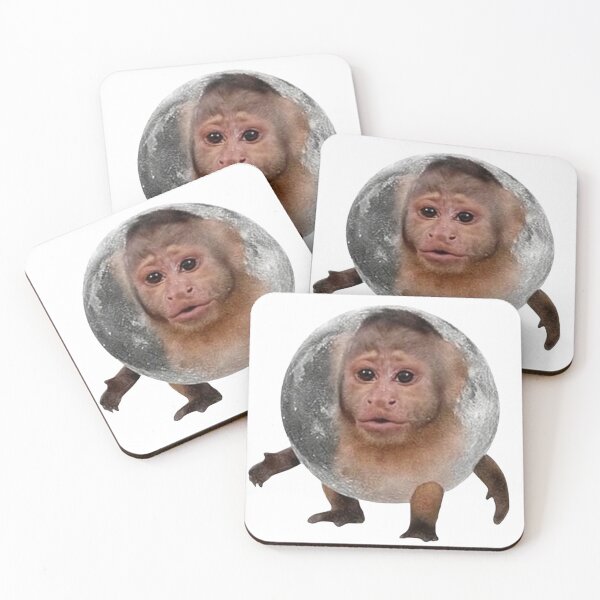 Item preview, moon monkey  designed and sold by monkey zone.