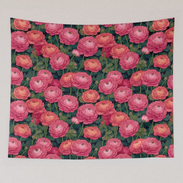 Item preview, Artistic Fresh Ranunculus Print For Mother'S Day designed and sold by RoyalStarsPatts.