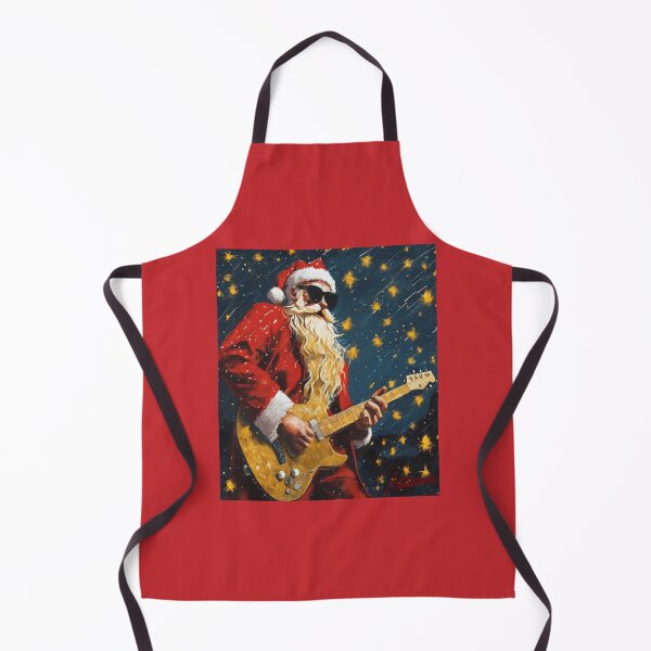 Item preview, "Rockin' Santa: Festive Rock 'n' Roll Celebration" designed and sold by Artisticanvas.