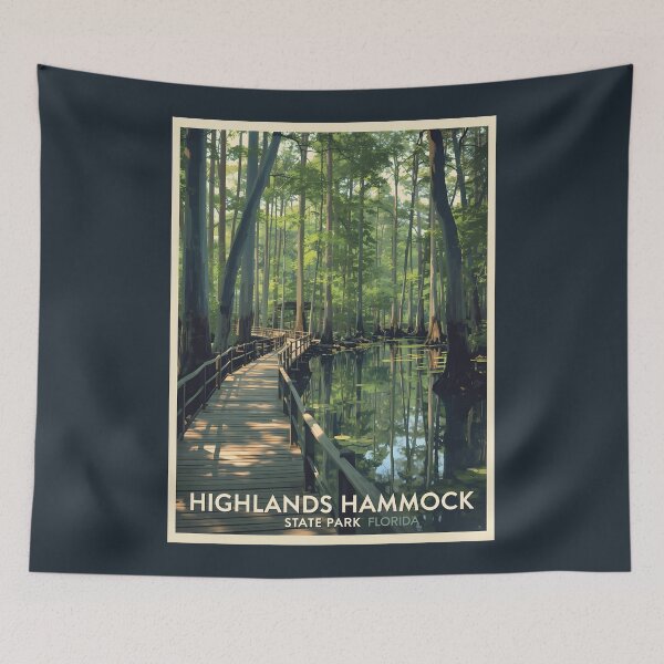 Item preview, Highlands Hammock State Park - Florida  designed and sold by GoodOldVintage.