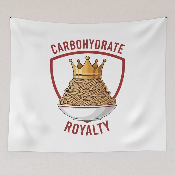 Item preview, Realeza de los carbohidratos - Pasta coronada designed and sold by banglalook.
