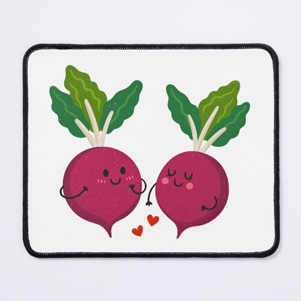 Item preview, Cute Beets in Love Cartoon Illustration designed and sold by ArtfulWeave.
