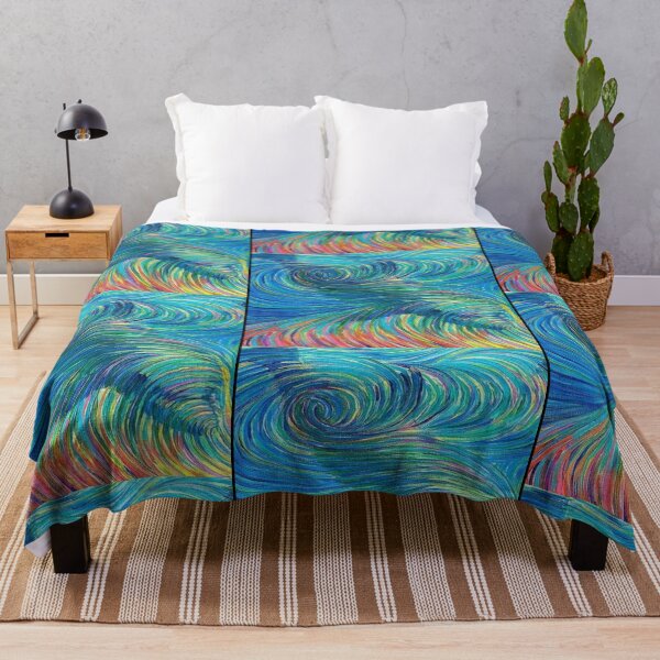 Item preview, Beautiful Vibrant Swirling Colors in Motion Artwork designed and sold by NivyasArtistry.
