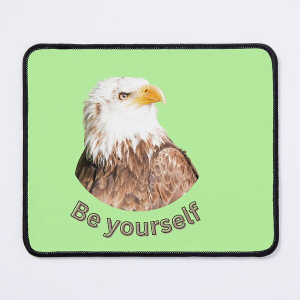 Item preview, Bald eagle, be yourself designed and sold by Katja LebenFreude.