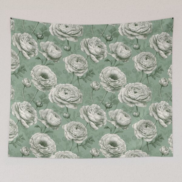 Item preview, Edgy Vibrant Ranunculus Texture For Outdoor Party designed and sold by RoyalStarsPatts.