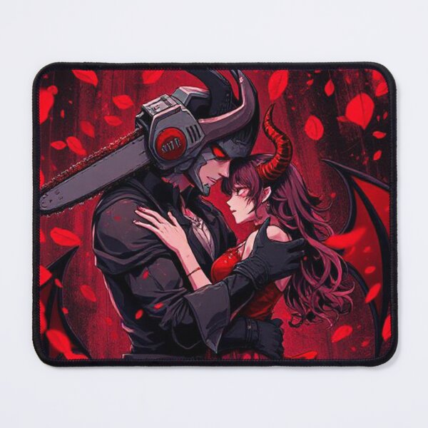 Item preview, Chainsaw Demon Love – Dark Romance Art designed and sold by Wizdem Artworkz.
