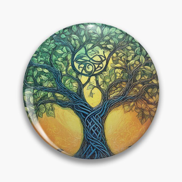 Item preview, Tree of Life Pagan Wiccan. Crows designed and sold by thewandswant.