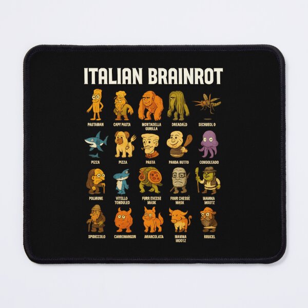 Item preview, Italian Brainrot Funny Meme Character Collection designed and sold by jotaro210.