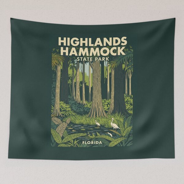 Item preview, Highlands Hammock State Park - Florida  designed and sold by GoodOldVintage.