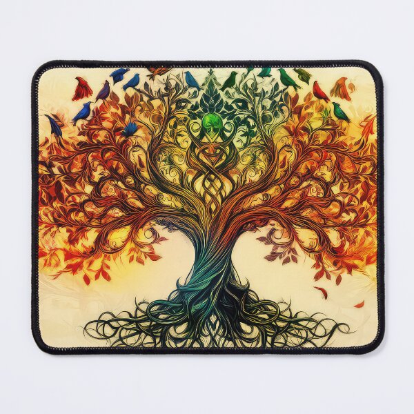 Item preview, Tree of Life Pagan Wiccan. Crows designed and sold by thewandswant.