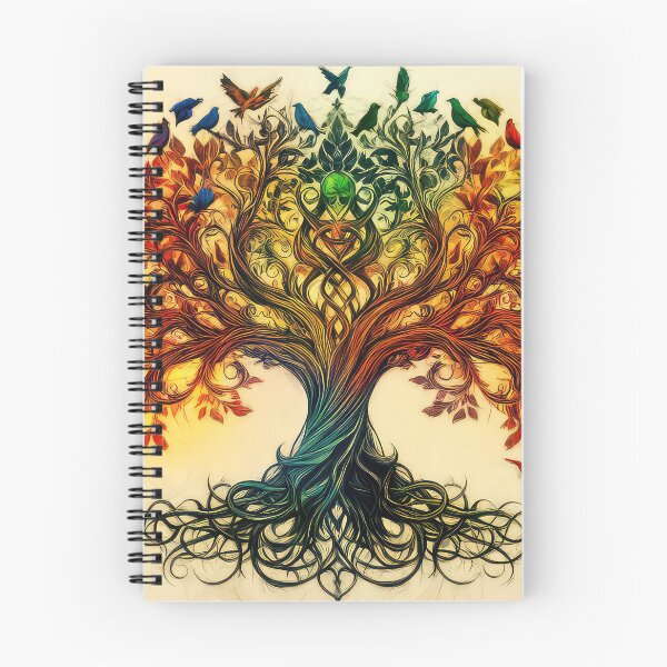 Item preview, Tree of Life Pagan Wiccan. Crows designed and sold by thewandswant.