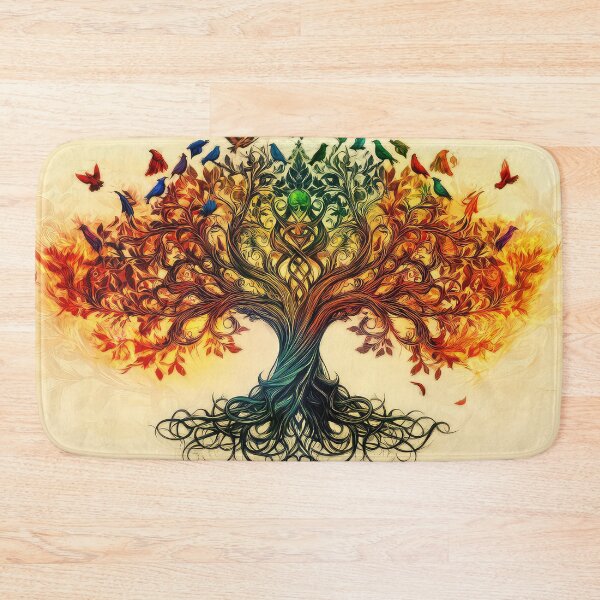 Item preview, Tree of Life Pagan Wiccan. Crows designed and sold by thewandswant.