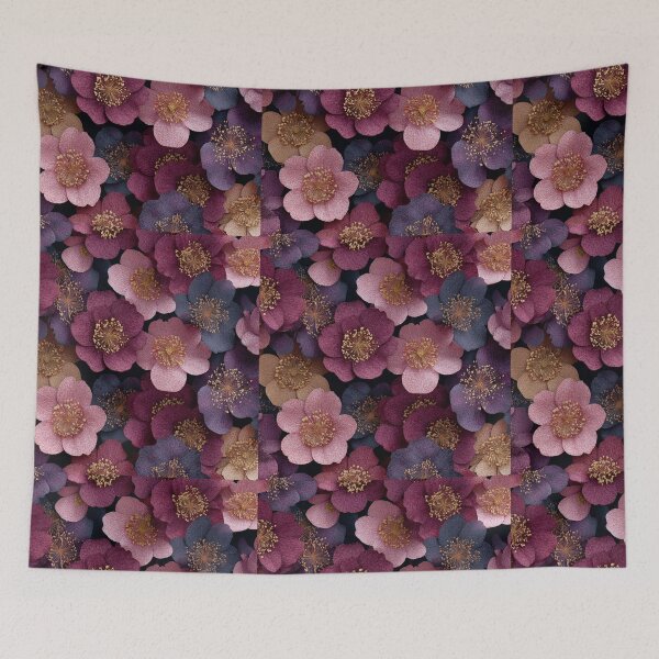 Item preview, Colorful Radiant Ranunculus Illustration For Housewarming designed and sold by RoyalStarsPatts.