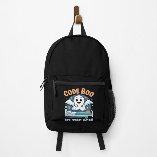 Item preview, Code Boo in the ICU Halloween Design for Intensive Care Unit designed and sold by petrichorsworld.