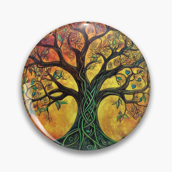 Item preview, Tree of Life Pagan Wiccan. Crows designed and sold by thewandswant.