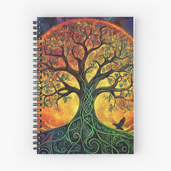 Item preview, Tree of Life Pagan Wiccan. Crows designed and sold by thewandswant.