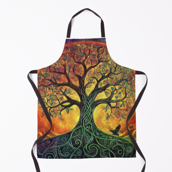 Item preview, Tree of Life Pagan Wiccan. Crows designed and sold by thewandswant.