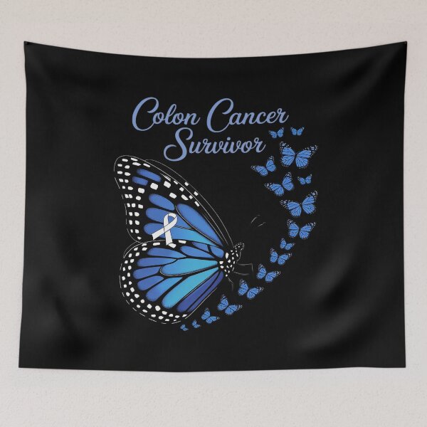 Item preview, Colon Cancer Survivor Awareness Butterflies designed and sold by petrichorsworld.