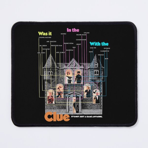Item preview, Clue Movie Poster designed and sold by mimikeyuu.