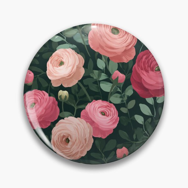 Item preview, Minimalistic Lush Ranunculus Texture For Teacher Gift designed and sold by RoyalStarsPatts.