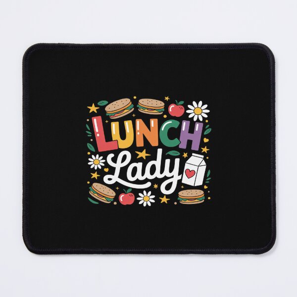 Item preview, Colorful Lunch Lady Appreciation Retro Back To School designed and sold by petrichorsworld.