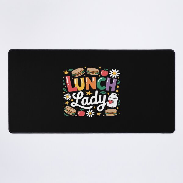 Item preview, Colorful Lunch Lady Appreciation Retro Back To School designed and sold by petrichorsworld.